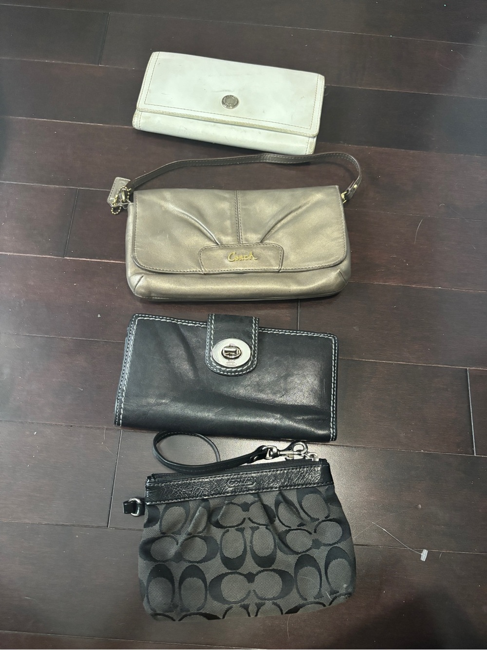 Coach wallet/wrislet/small bag bundle